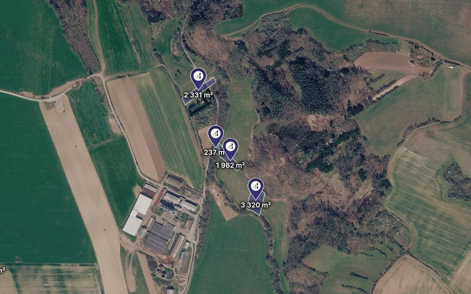 plot for sale, 38,909 m², Letovice, Jihomoravský Region plot for sale, 38,909 m², Letovice, Jihomoravský Region