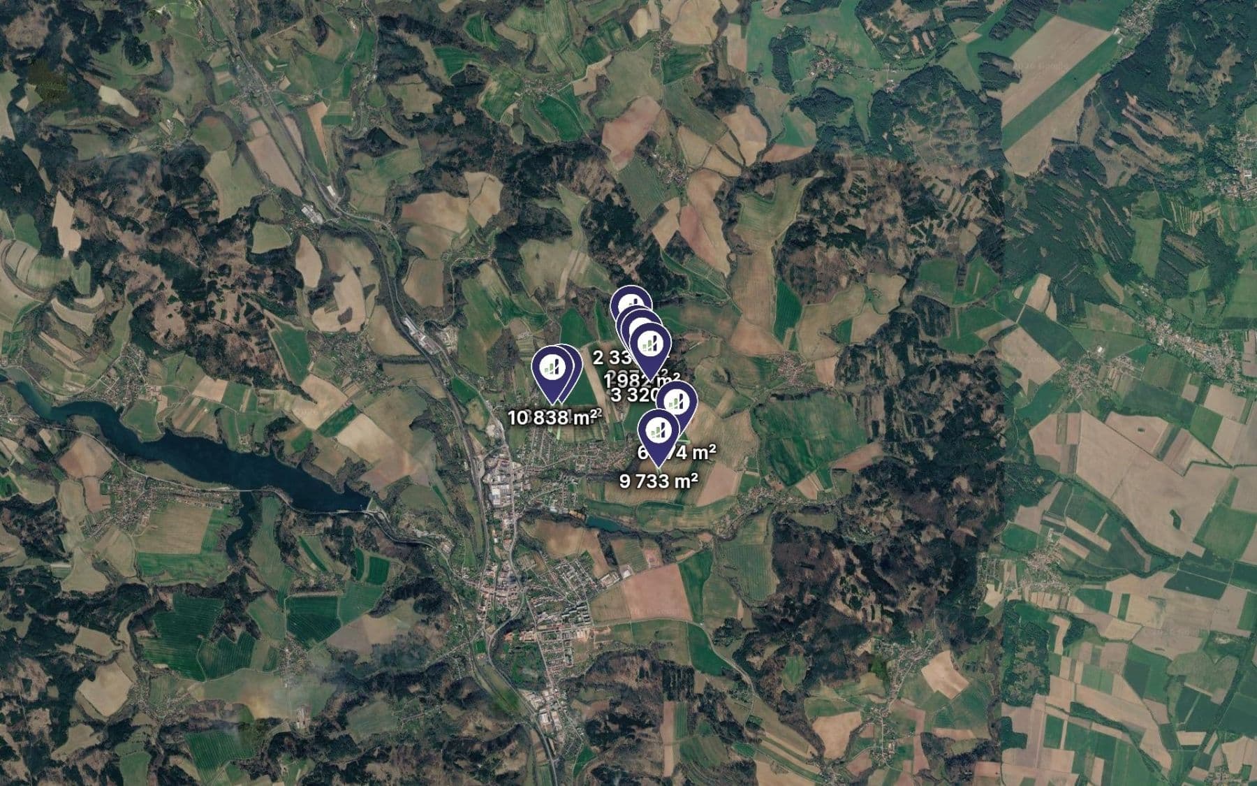 plot for sale, 38,909 m², Letovice, Jihomoravský Region plot for sale, 38,909 m², Letovice, Jihomoravský Region