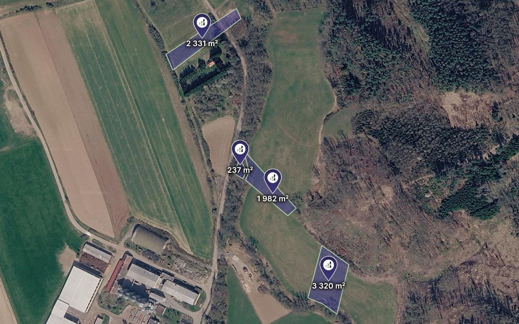 plot for sale, 29,176 m², Letovice, Jihomoravský Region plot for sale, 29,176 m², Letovice, Jihomoravský Region
