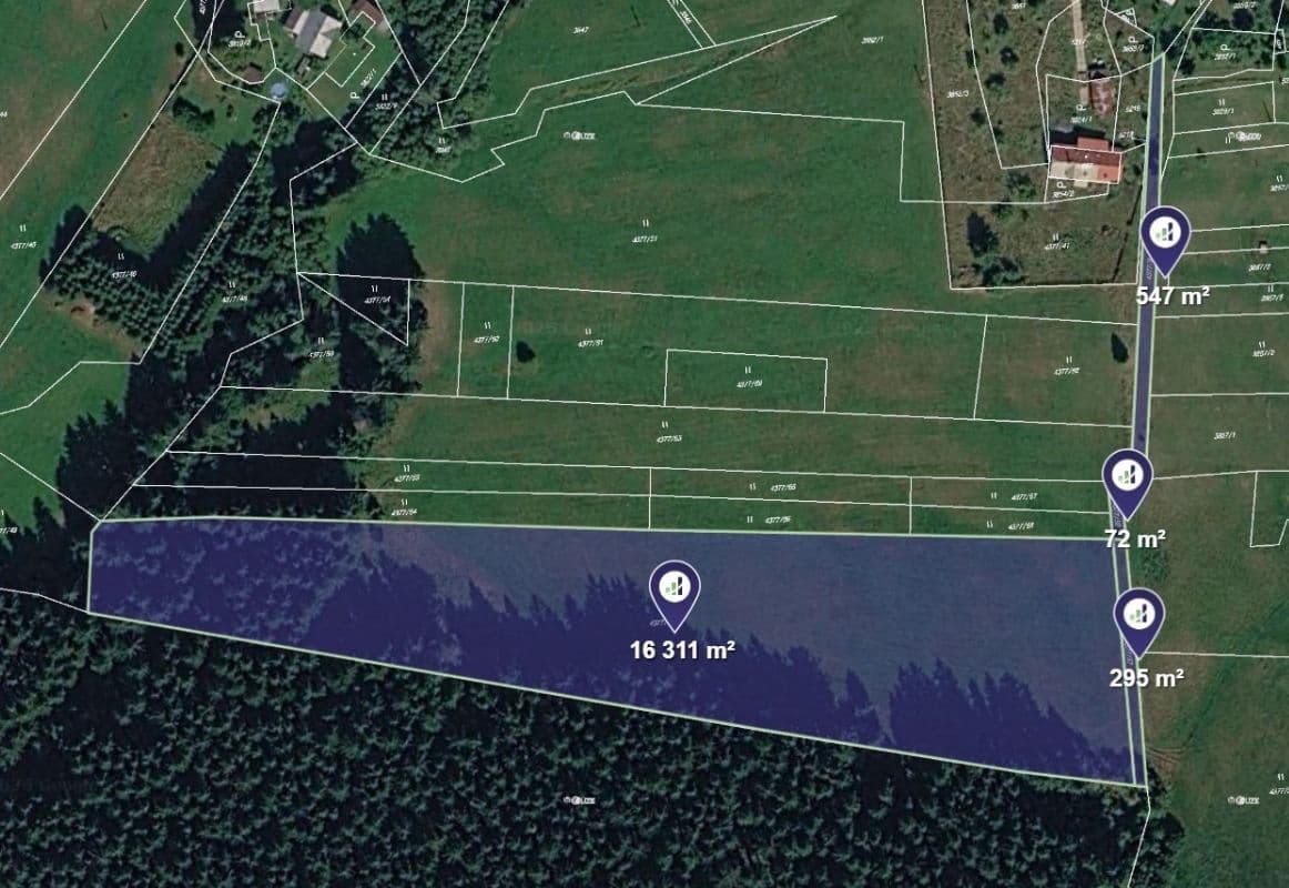 plot for sale, 2,825 m², Mosty u Jablunkova, Moravskoslezský Region plot for sale, 2,825 m², Mosty u Jablunkova, Moravskoslezský Region