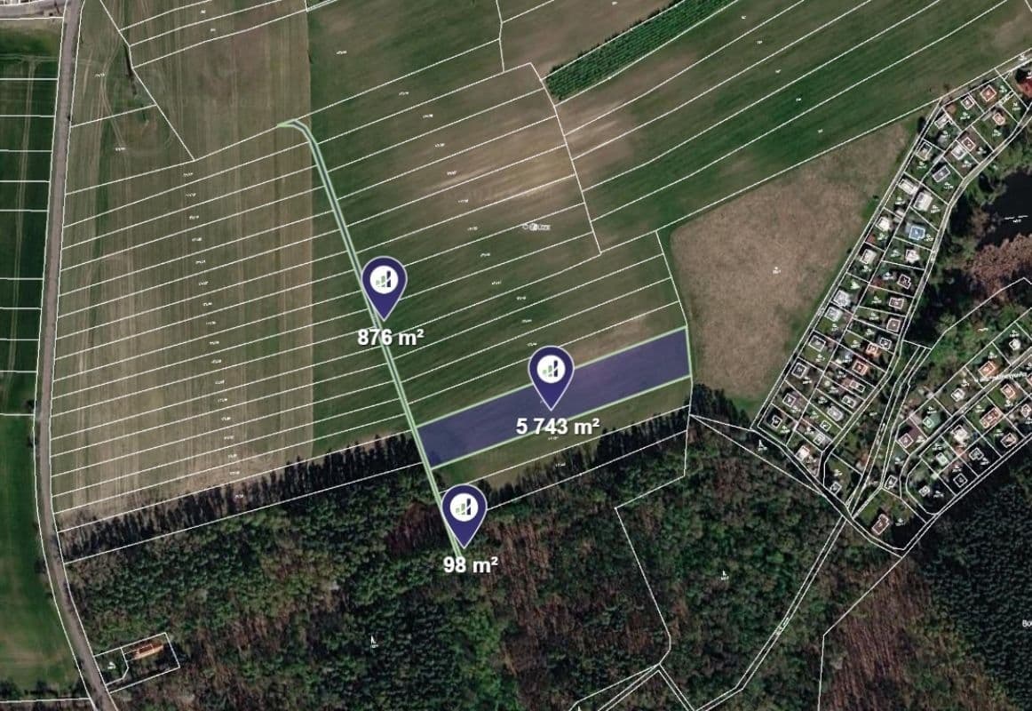 plot for sale, 2,901 m², Přelouč, Pardubický Region plot for sale, 2,901 m², Přelouč, Pardubický Region