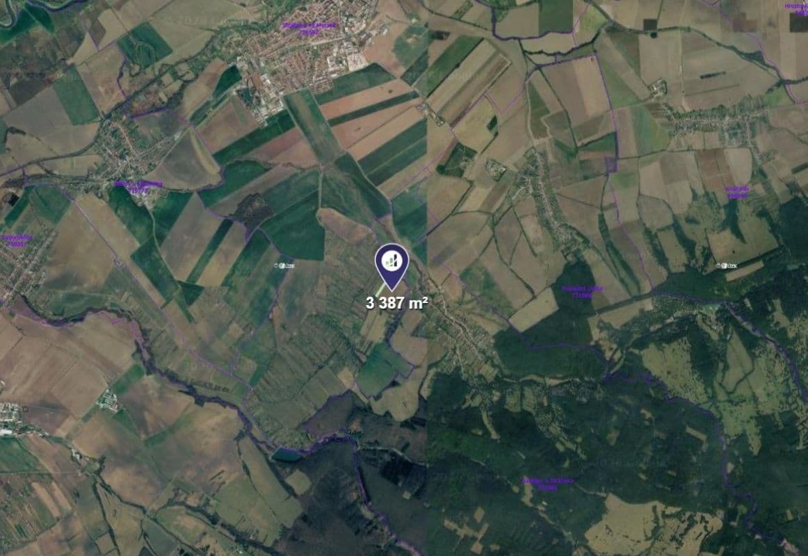 plot for sale, 1,111 m², Strážnice, Jihomoravský Region plot for sale, 1,111 m², Strážnice, Jihomoravský Region
