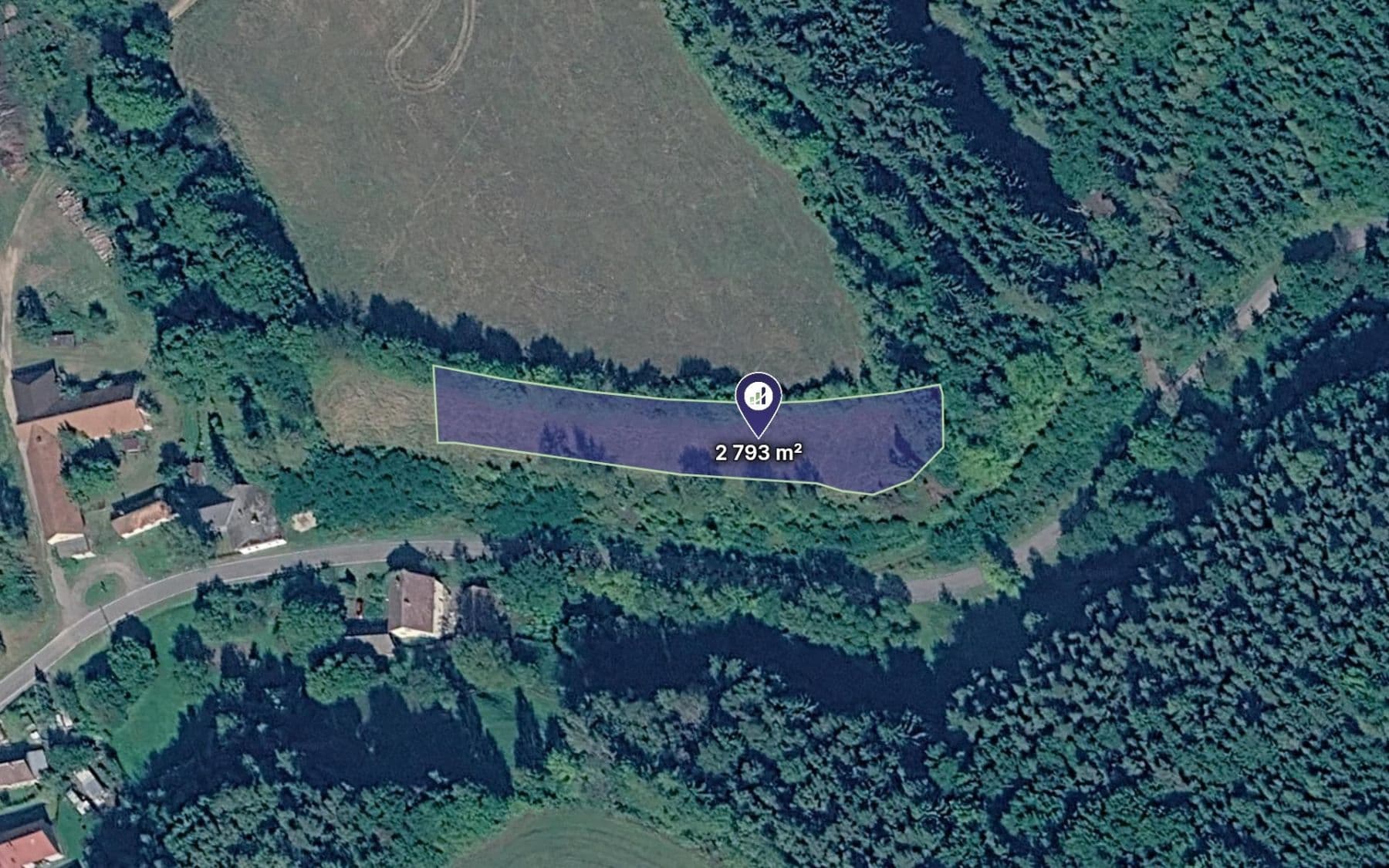 plot for sale, 2,793 m², Borušov, Pardubický Region plot for sale, 2,793 m², Borušov, Pardubický Region