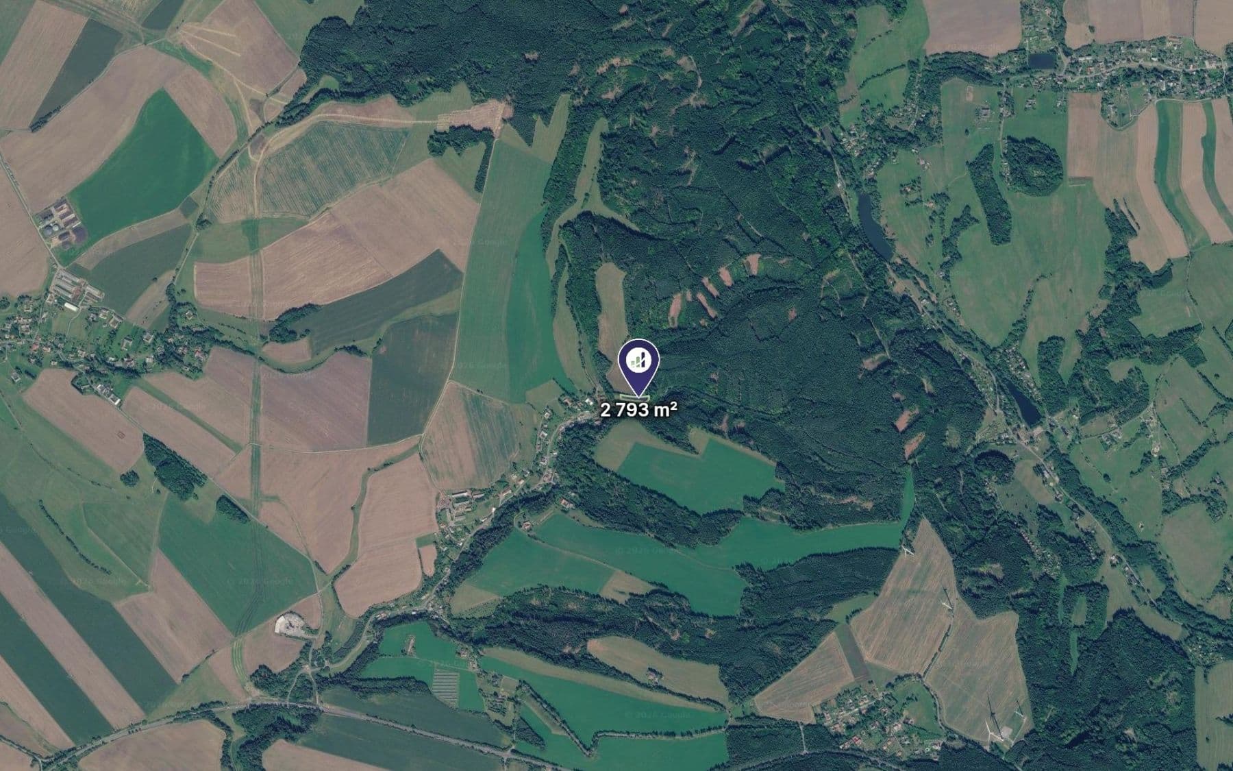 plot for sale, 2,793 m², Borušov, Pardubický Region plot for sale, 2,793 m², Borušov, Pardubický Region