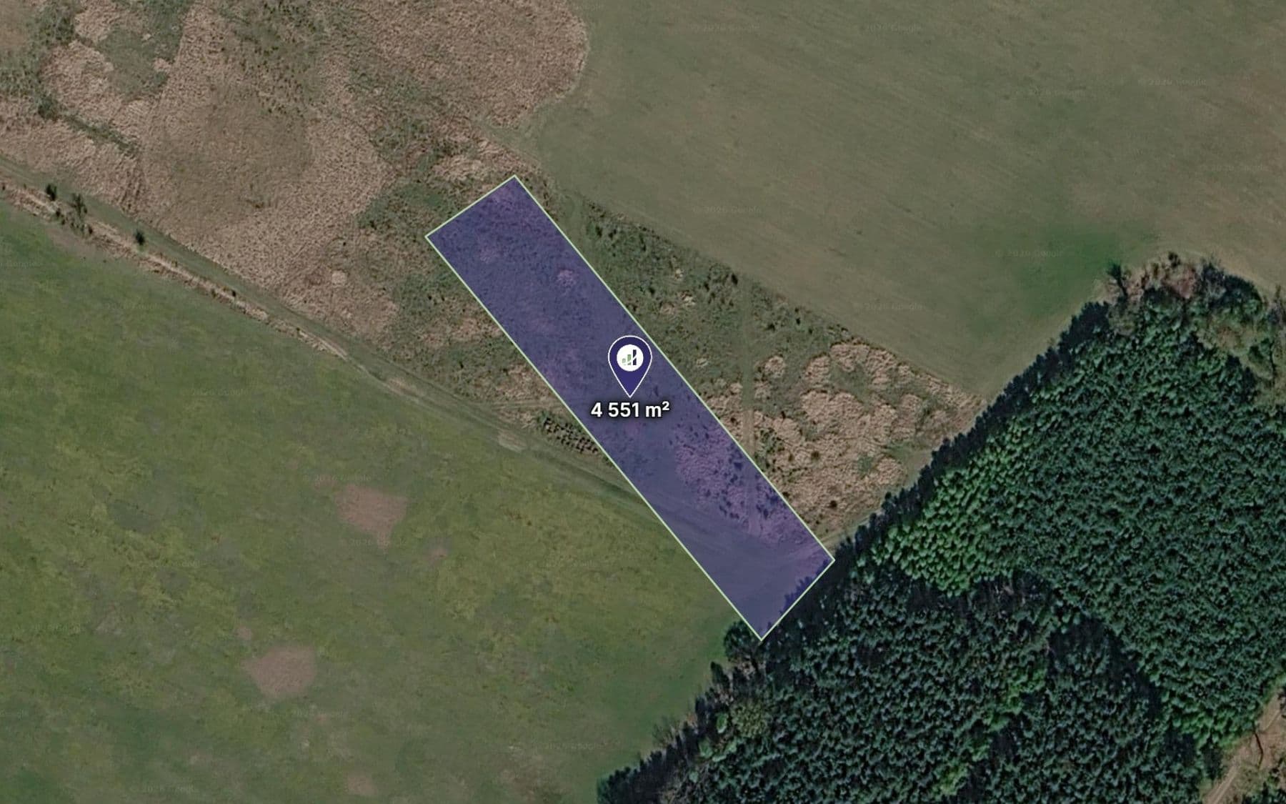 plot for sale, 3,413 m², Kladruby nad Labem, Pardubický Region plot for sale, 3,413 m², Kladruby nad Labem, Pardubický Region