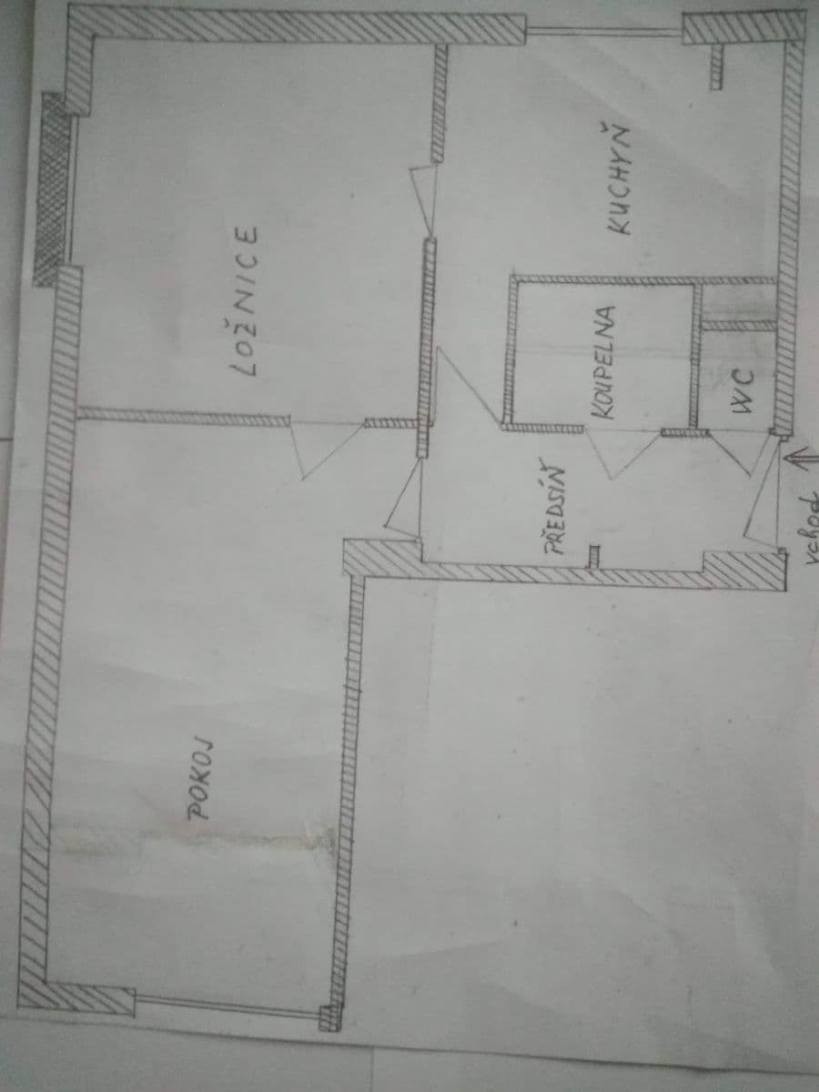 2 bedroom flat to rent, 53 m², Na Okraji, Prague, Prague 2 bedroom flat to rent, 53 m², Na Okraji, Prague, Prague