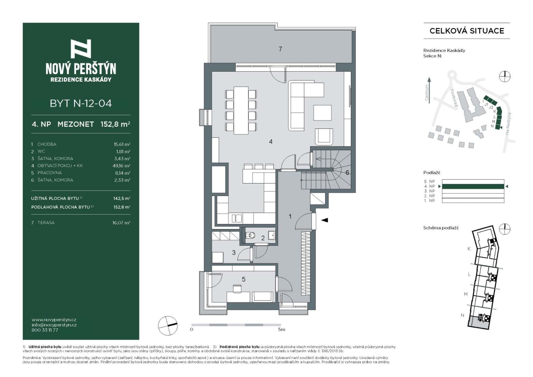 4 bedroom with open-plan kitchen flat to rent, 153 m², Na Perštýně, Liberec, Liberecký Region 4 bedroom with open-plan kitchen flat to rent, 153 m², Na Perštýně, Liberec, Liberecký Region