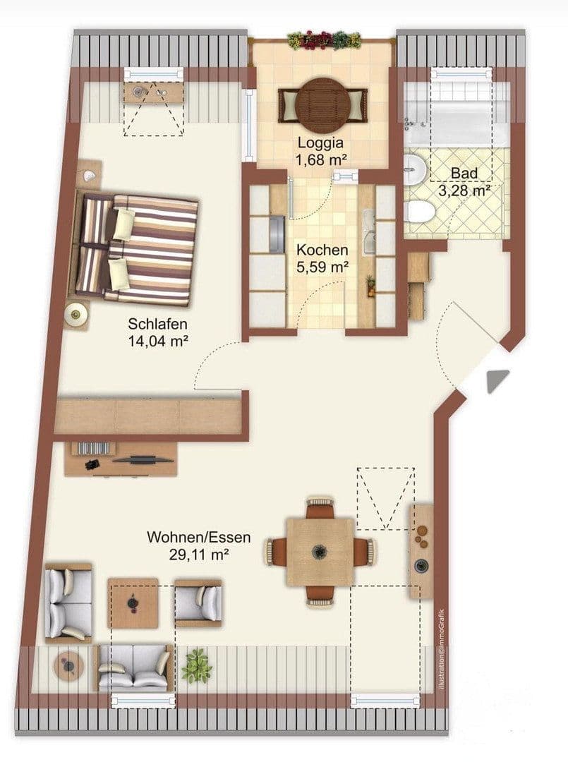 2 bedroom flat for sale, 54 m², Admiral-Scheer-Str. 11, Mainz-Kastel, Hesse 2 bedroom flat for sale, 54 m², Admiral-Scheer-Str. 11, Mainz-Kastel, Hesse