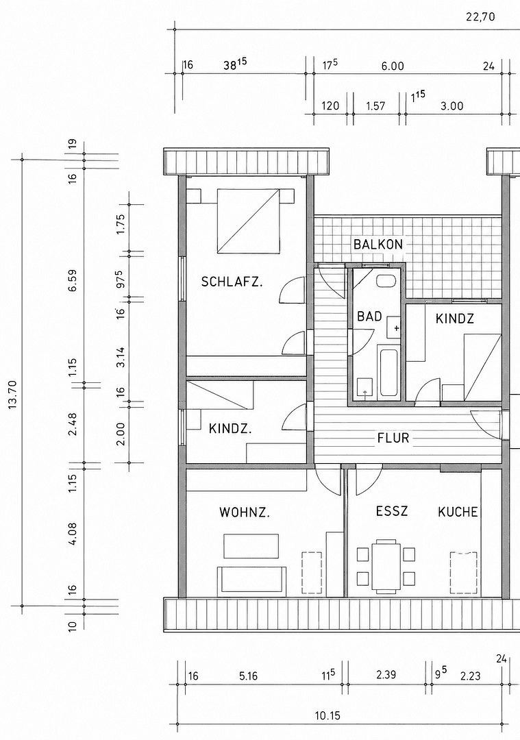 3 bedroom with open-plan kitchen flat to rent, 101 m², Sulz am Neckar, Baden-Württemberg 3 bedroom with open-plan kitchen flat to rent, 101 m², Sulz am Neckar, Baden-Württemberg