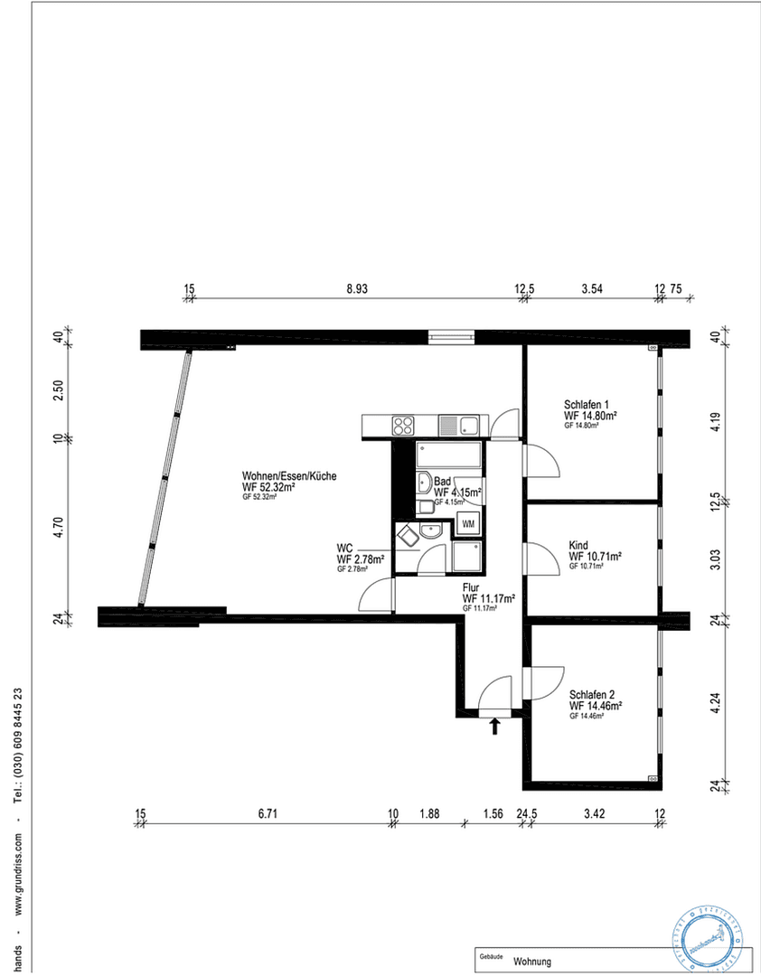 4 bedroom flat for sale, 106 m², Bremerhaven, Bremen 4 bedroom flat for sale, 106 m², Bremerhaven, Bremen