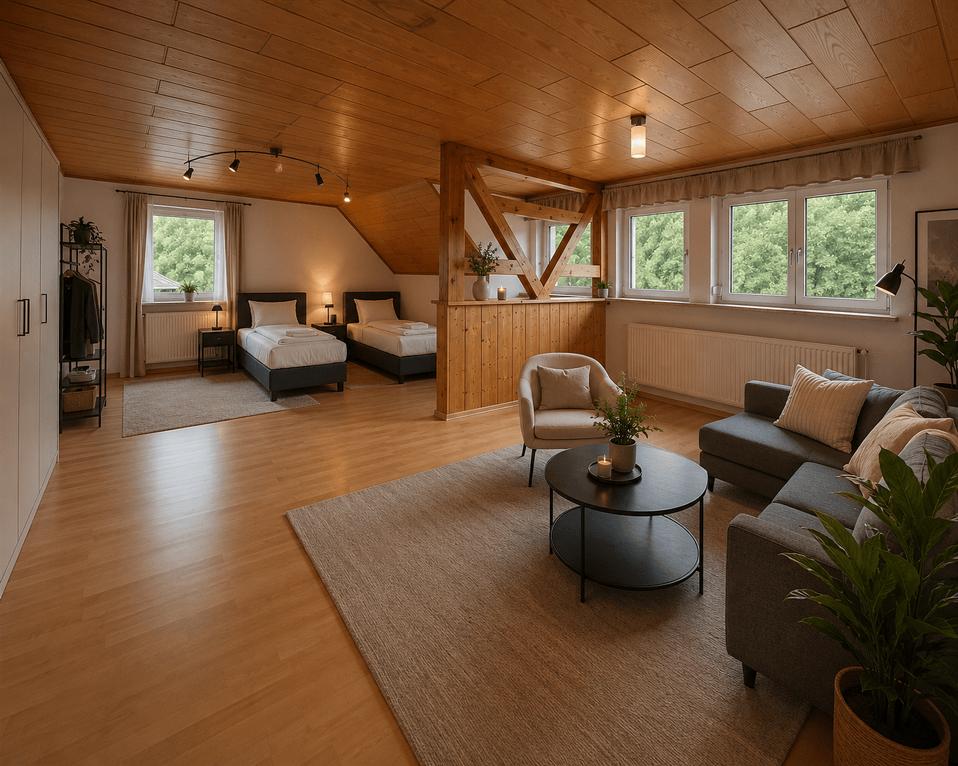 3 bedroom with open-plan kitchen flat to rent, 120 m², Dachsbach, Bavaria 3 bedroom with open-plan kitchen flat to rent, 120 m², Dachsbach, Bavaria