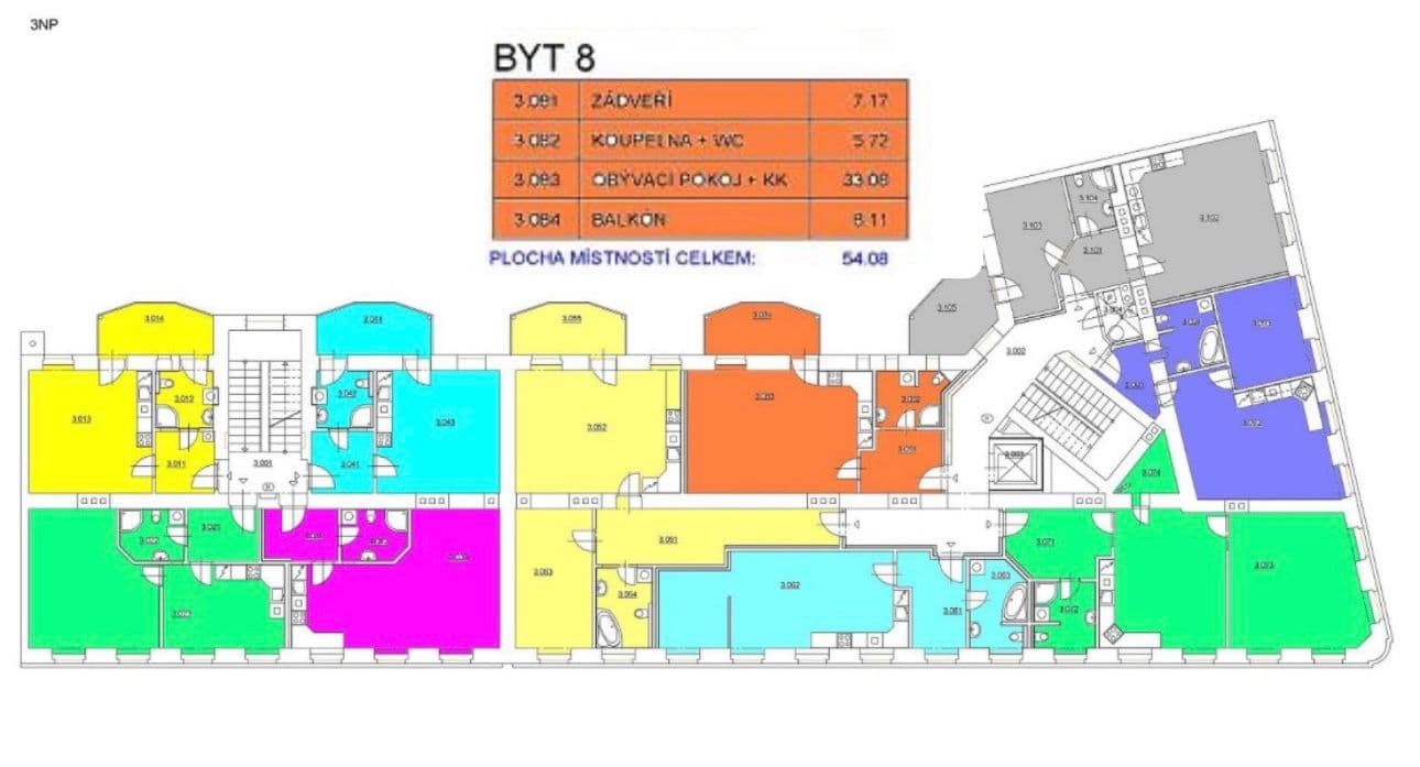 Studio flat to rent, 55 m², Hybešova, Brno, Jihomoravský Region Studio flat to rent, 55 m², Hybešova, Brno, Jihomoravský Region