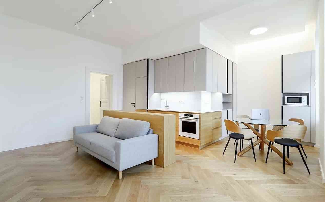 1 bedroom with open-plan kitchen flat to rent, 56 m², Na Bělidle, Prague, Prague 1 bedroom with open-plan kitchen flat to rent, 56 m², Na Bělidle, Prague, Prague
