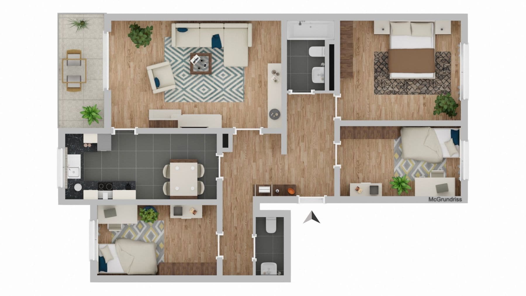 4 bedroom flat for sale, 91 m², Frankfurt am Main, Hesse 4 bedroom flat for sale, 91 m², Frankfurt am Main, Hesse