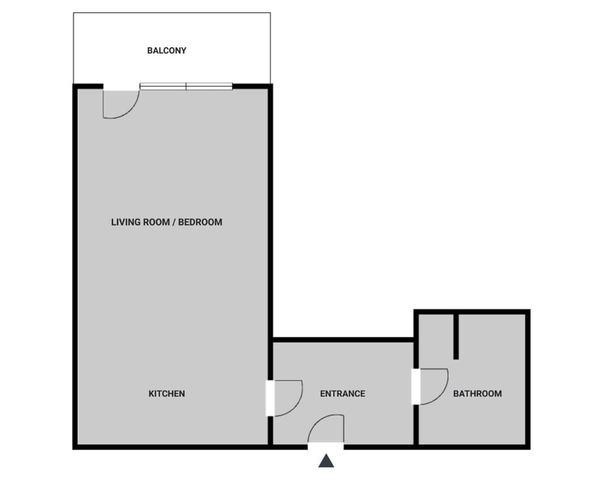 flat to rent, 41 m², Gerstelova, Prague, Prague flat to rent, 41 m², Gerstelova, Prague, Prague