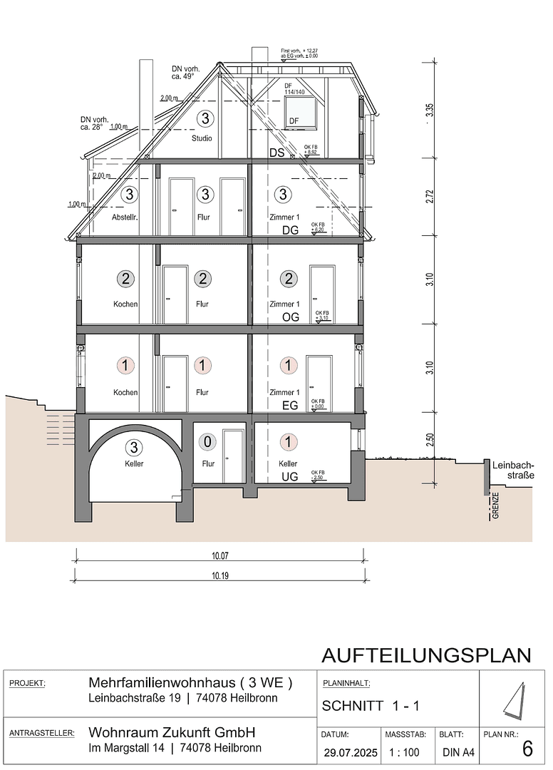 3 bedroom flat for sale, 73 m², Leinbachstr. 19, Heilbronn, Baden-Württemberg 3 bedroom flat for sale, 73 m², Leinbachstr. 19, Heilbronn, Baden-Württemberg