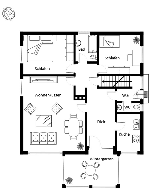 house to rent, 136 m², Kröppelshagen-Fahrendorf, Schleswig-Holstein house to rent, 136 m², Kröppelshagen-Fahrendorf, Schleswig-Holstein