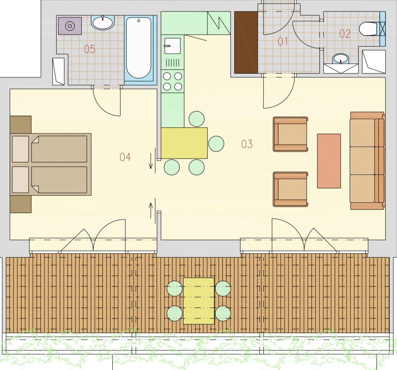 1 bedroom with open-plan kitchen flat to rent, 56 m², U Náměstí, Dolní Břežany, Středočeský Region 1 bedroom with open-plan kitchen flat to rent, 56 m², U Náměstí, Dolní Břežany, Středočeský Region