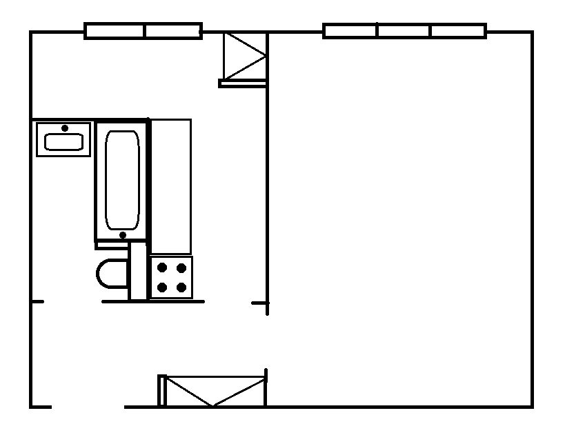 1 bedroom flat to rent, 41 m², Nepomucká, Plzeň, Plzeňský Region 1 bedroom flat to rent, 41 m², Nepomucká, Plzeň, Plzeňský Region
