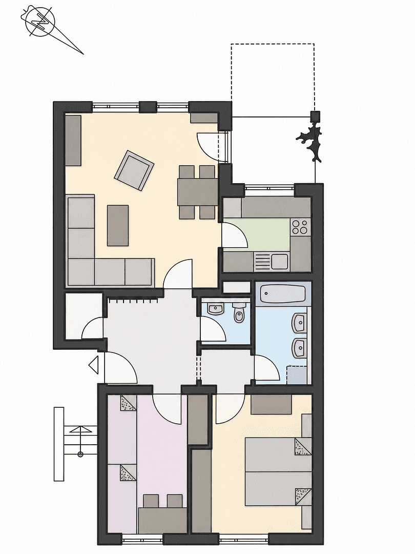 3 bedroom flat for sale, 76 m², Freital, Saxony 3 bedroom flat for sale, 76 m², Freital, Saxony
