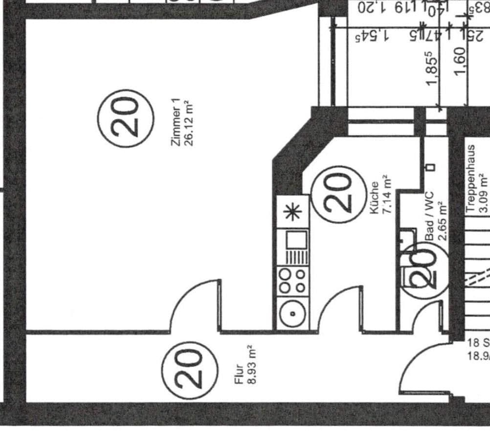 1 bedroom flat to rent, 50 m², Mindener Straße 3, Berlin, Berlin 1 bedroom flat to rent, 50 m², Mindener Straße 3, Berlin, Berlin