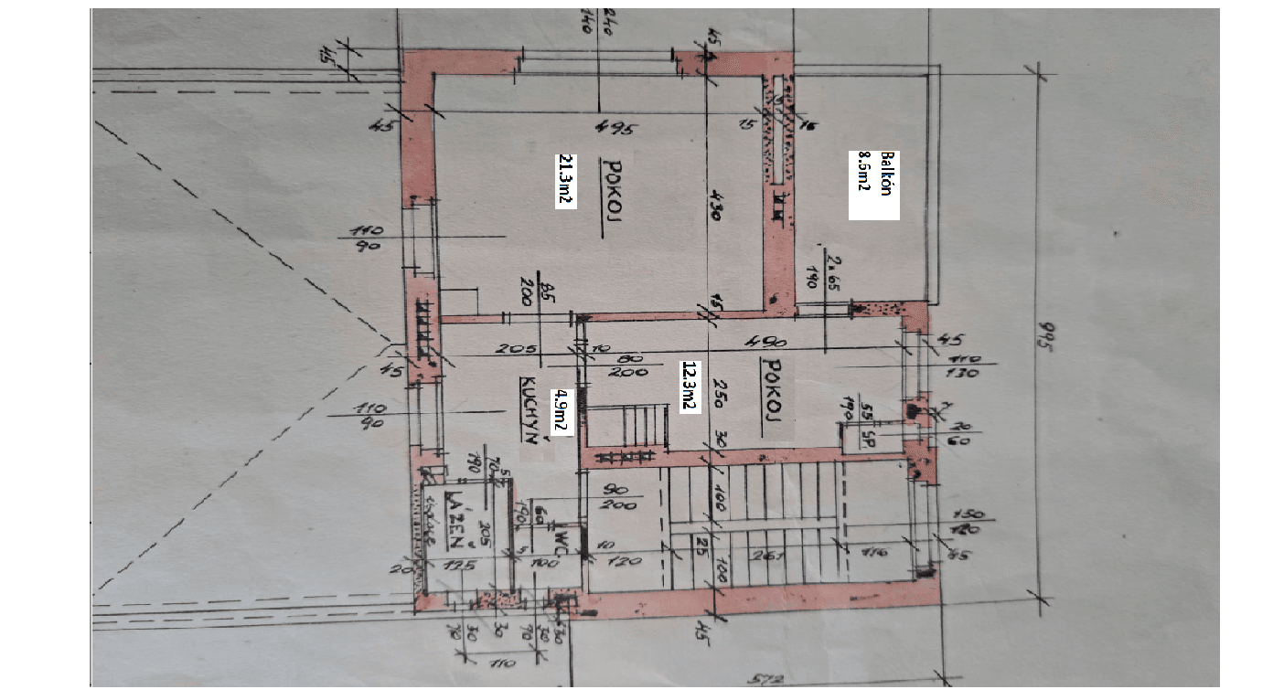 2 bedroom flat to rent, 44 m², Nad Lesem, Prague, Prague 2 bedroom flat to rent, 44 m², Nad Lesem, Prague, Prague