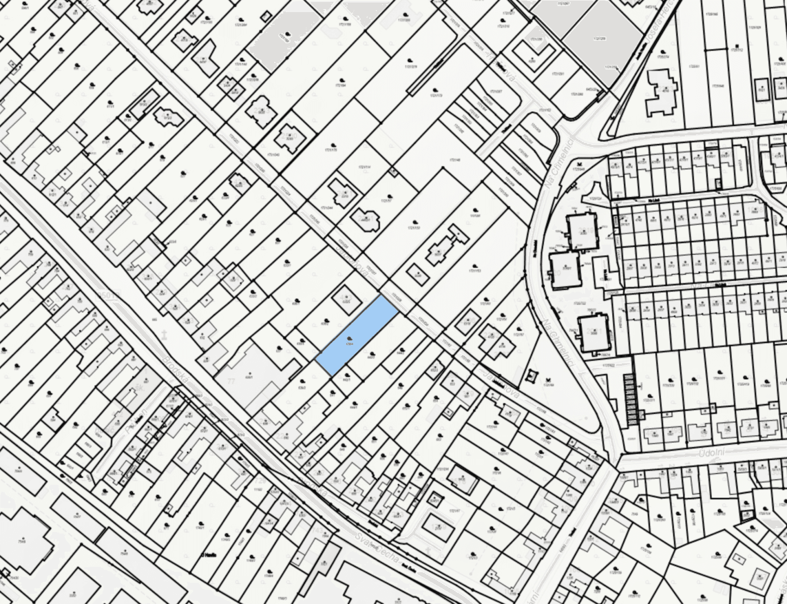 plot for sale, 1,036 m², Jabloňová, Uherský Brod, Zlínský Region plot for sale, 1,036 m², Jabloňová, Uherský Brod, Zlínský Region