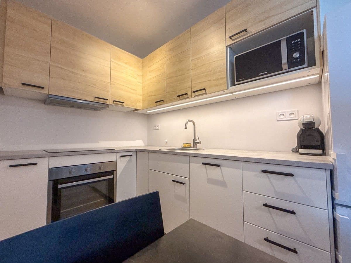 1 bedroom with open-plan kitchen flat to rent, 46 m², Bellušova, Prague, Prague 1 bedroom with open-plan kitchen flat to rent, 46 m², Bellušova, Prague, Prague