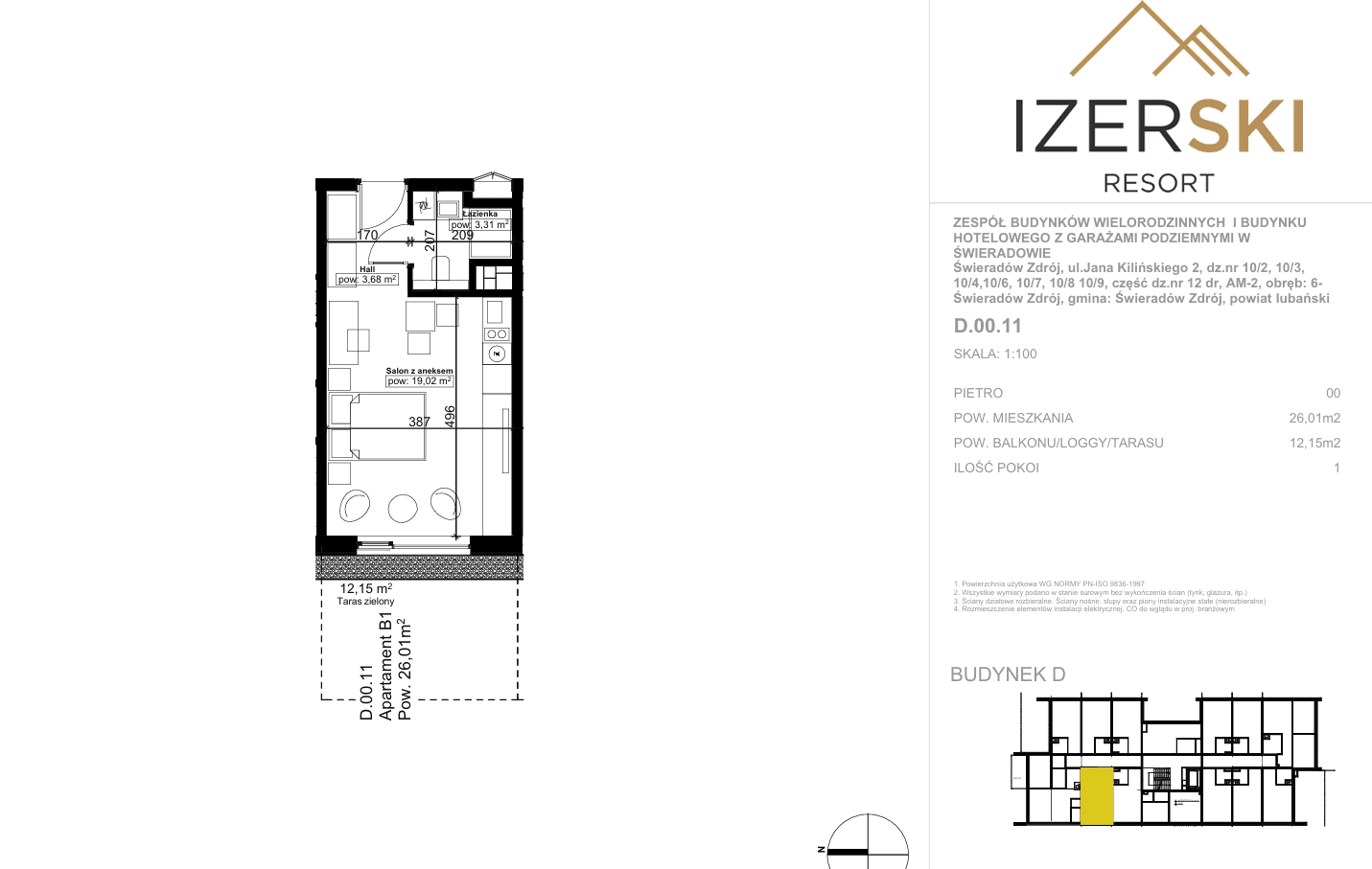 Studio flat for sale, 26 m², Celní, Nové Město pod Smrkem, Liberecký Region Studio flat for sale, 26 m², Celní, Nové Město pod Smrkem, Liberecký Region