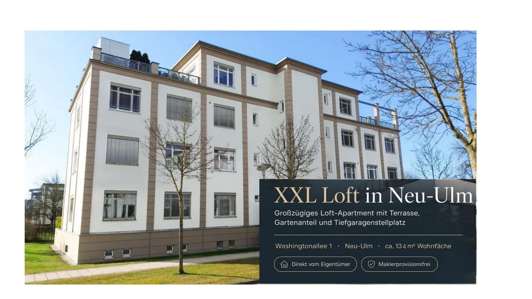3 bedroom flat for sale, 134 m², Washingtonallee 1, Neu-Ulm, Bavaria 3 bedroom flat for sale, 134 m², Washingtonallee 1, Neu-Ulm, Bavaria