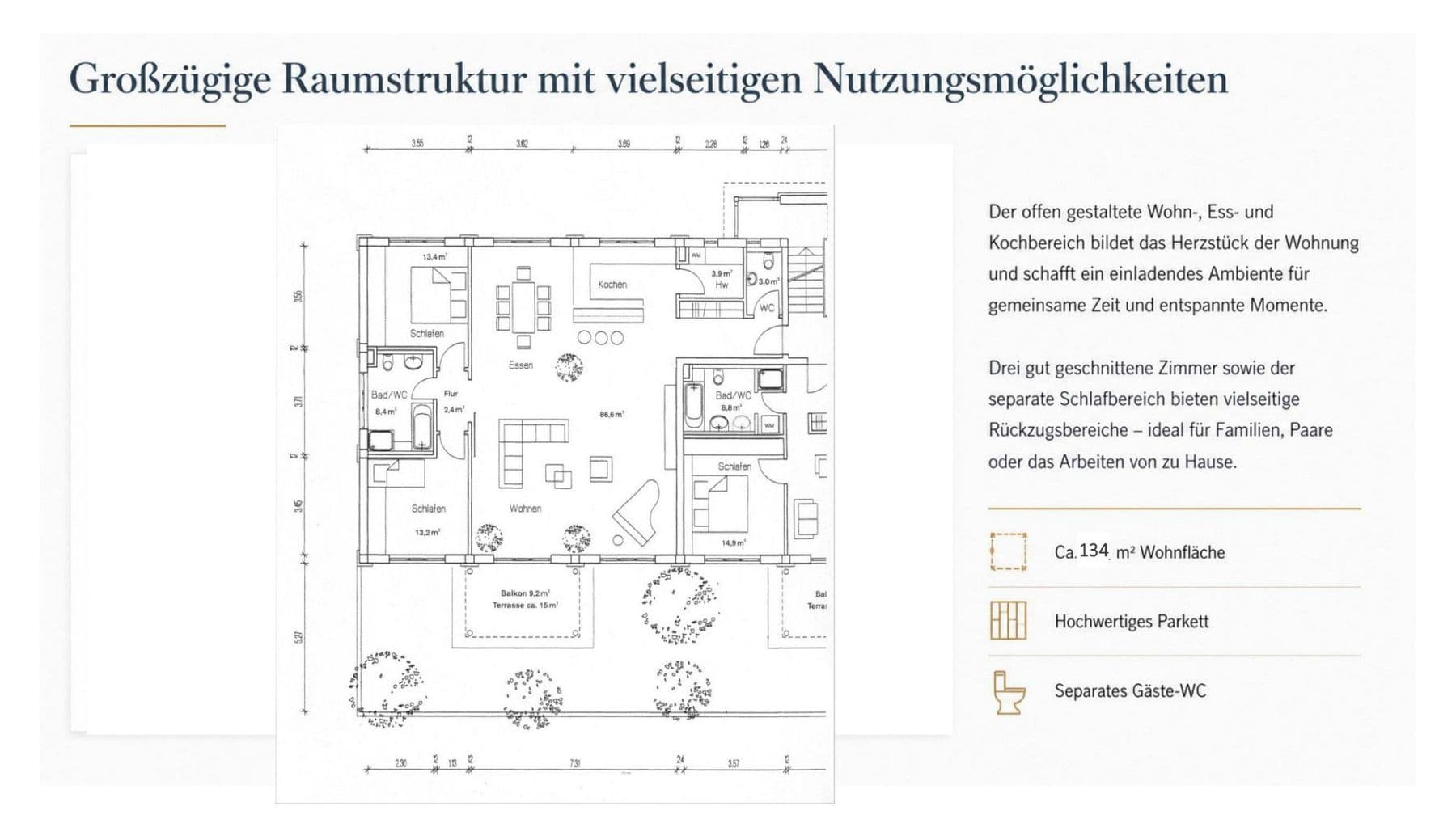 3 bedroom flat for sale, 134 m², Washingtonallee 1, Neu-Ulm, Bavaria 3 bedroom flat for sale, 134 m², Washingtonallee 1, Neu-Ulm, Bavaria