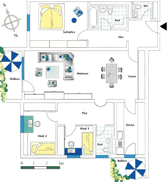 4 bedroom flat to rent, 107 m², Berliner Str. 40, Landstuhl, Rhineland-Palatinate 4 bedroom flat to rent, 107 m², Berliner Str. 40, Landstuhl, Rhineland-Palatinate