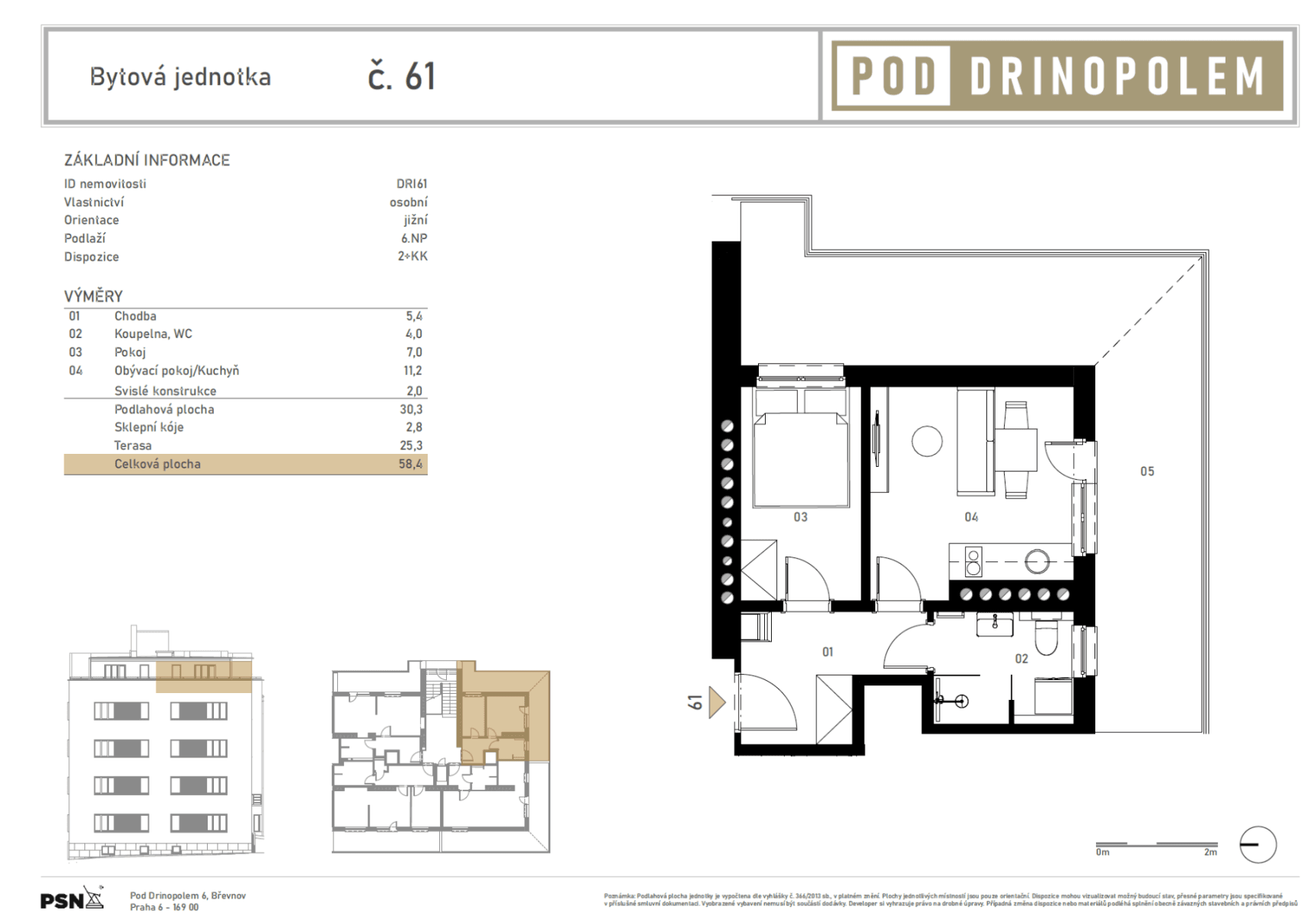 1 bedroom with open-plan kitchen flat to rent, 30 m², Pod Drinopolem, Prague, Prague 1 bedroom with open-plan kitchen flat to rent, 30 m², Pod Drinopolem, Prague, Prague