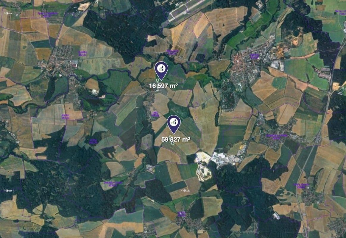 plot for sale, 76,424 m², Vstiš, Plzeňský Region plot for sale, 76,424 m², Vstiš, Plzeňský Region