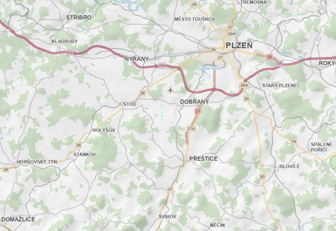 plot for sale, 76,424 m², Vstiš, Plzeňský Region plot for sale, 76,424 m², Vstiš, Plzeňský Region