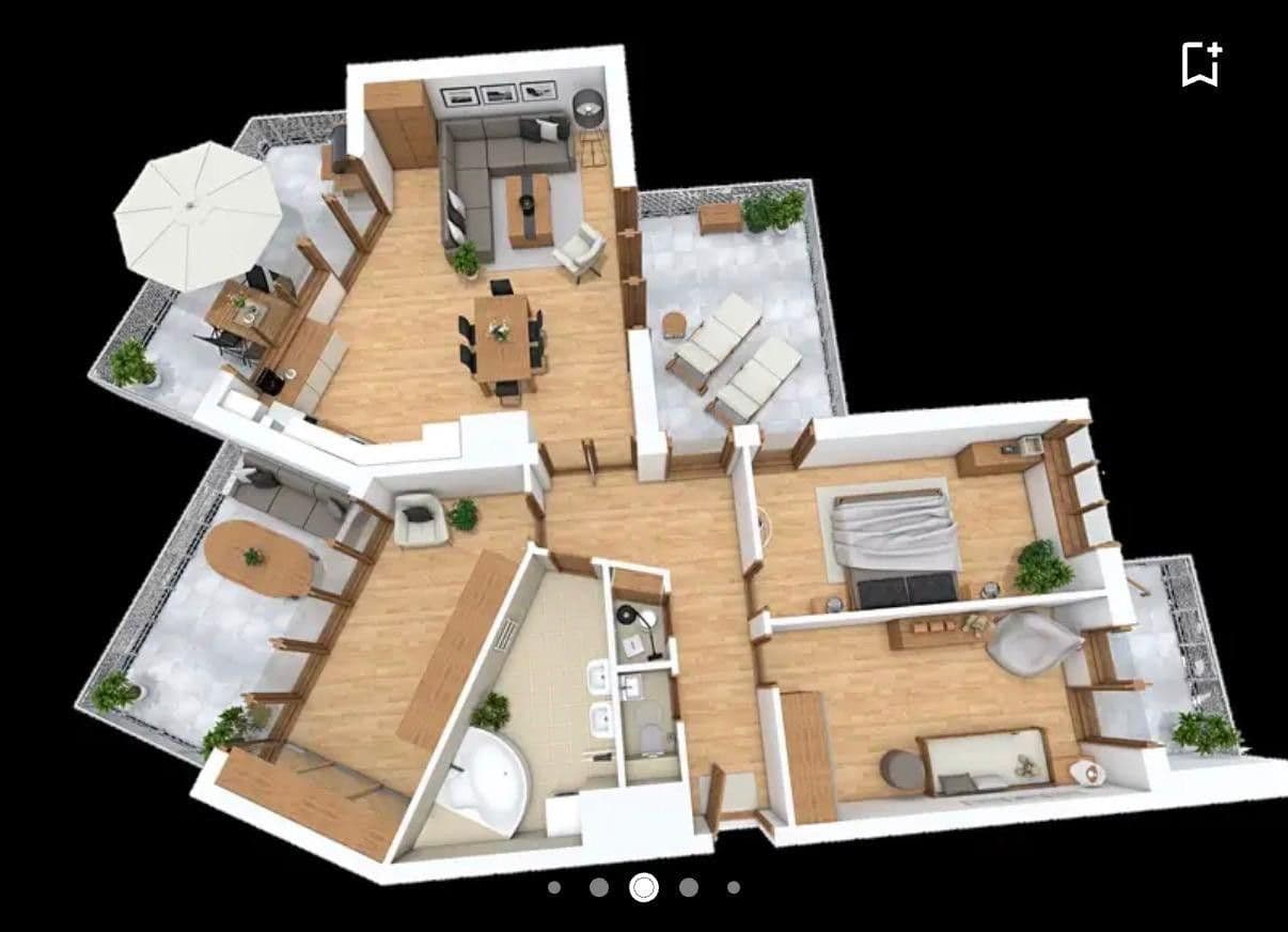 3 bedroom with open-plan kitchen flat for sale, 108 m², Smiřického, Prague, Prague 3 bedroom with open-plan kitchen flat for sale, 108 m², Smiřického, Prague, Prague