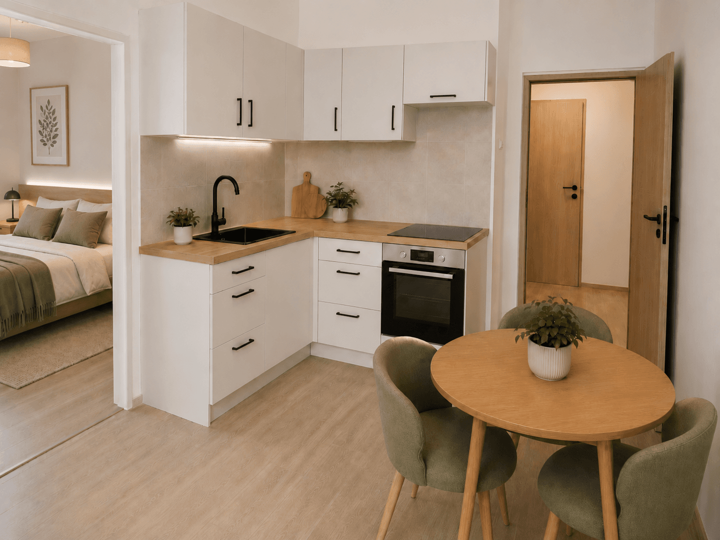 1 bedroom with open-plan kitchen flat for sale, 37 m², Vrchlického, Prague, Prague 1 bedroom with open-plan kitchen flat for sale, 37 m², Vrchlického, Prague, Prague