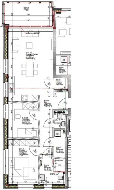 3 bedroom flat to rent, 81 m², Legden, North Rhine-Westphalia 3 bedroom flat to rent, 81 m², Legden, North Rhine-Westphalia