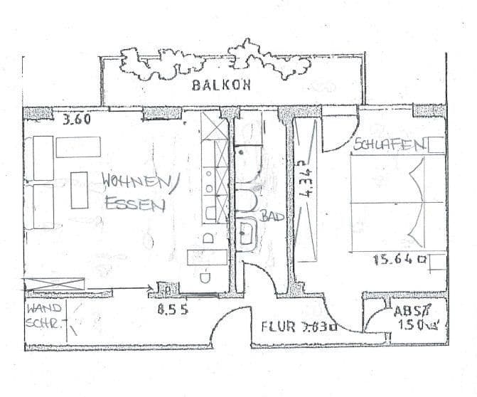 2 bedroom flat for sale, 54 m², Bremen, Bremen 2 bedroom flat for sale, 54 m², Bremen, Bremen