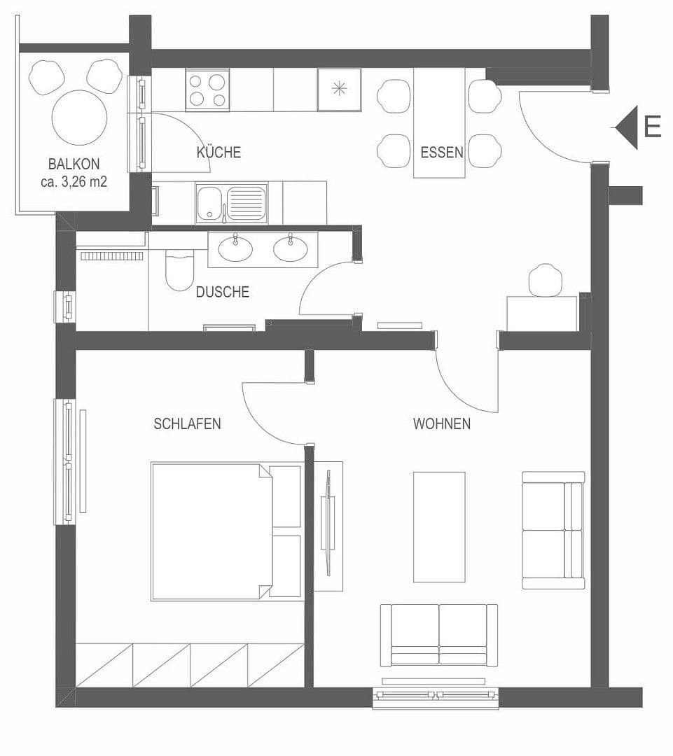 2 bedroom flat for sale, 55 m², Ilmenauer Straße 6a, BERLin, Berlin 2 bedroom flat for sale, 55 m², Ilmenauer Straße 6a, BERLin, Berlin