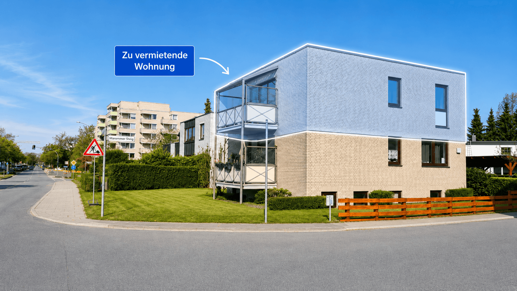 2 bedroom flat to rent, 59 m², Marommer Stieg 1, Norderstedt, Schleswig-Holstein 2 bedroom flat to rent, 59 m², Marommer Stieg 1, Norderstedt, Schleswig-Holstein
