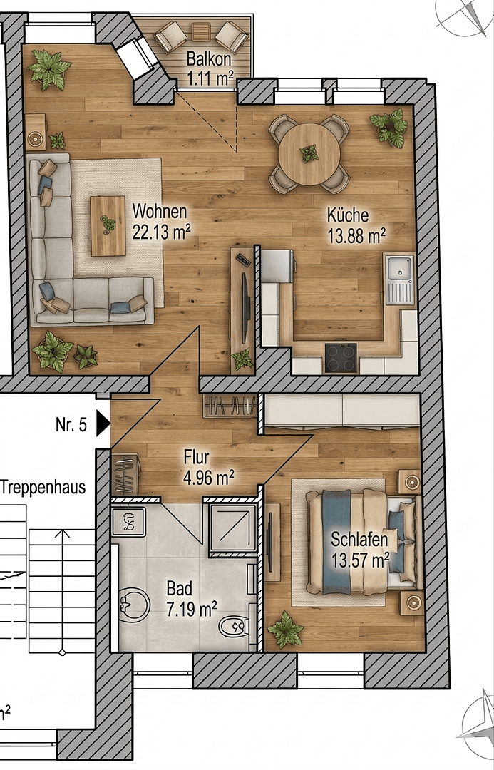 2 bedroom flat to rent, 65 m², Wittenburger Straße 30, Schwerin, Mecklenburg-Vorpommern 2 bedroom flat to rent, 65 m², Wittenburger Straße 30, Schwerin, Mecklenburg-Vorpommern