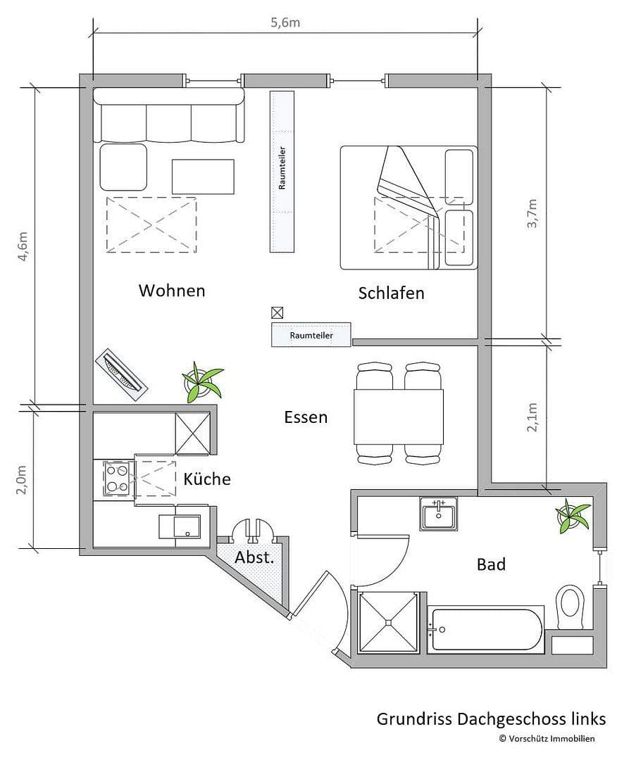 1 bedroom flat to rent, 40 m², Herforder Straße 209, Bielefeld, North Rhine-Westphalia 1 bedroom flat to rent, 40 m², Herforder Straße 209, Bielefeld, North Rhine-Westphalia