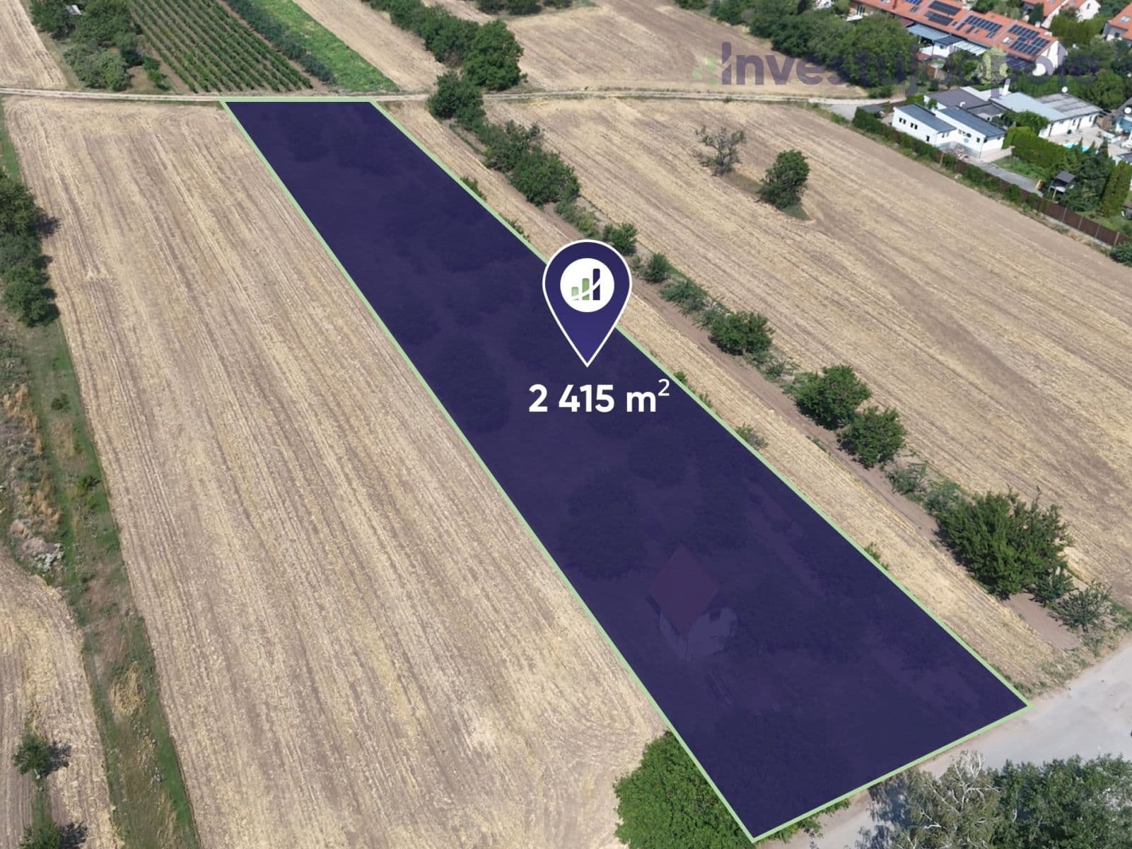 plot for sale, 2,415 m², Hrušovany u Brna, Jihomoravský Region plot for sale, 2,415 m², Hrušovany u Brna, Jihomoravský Region