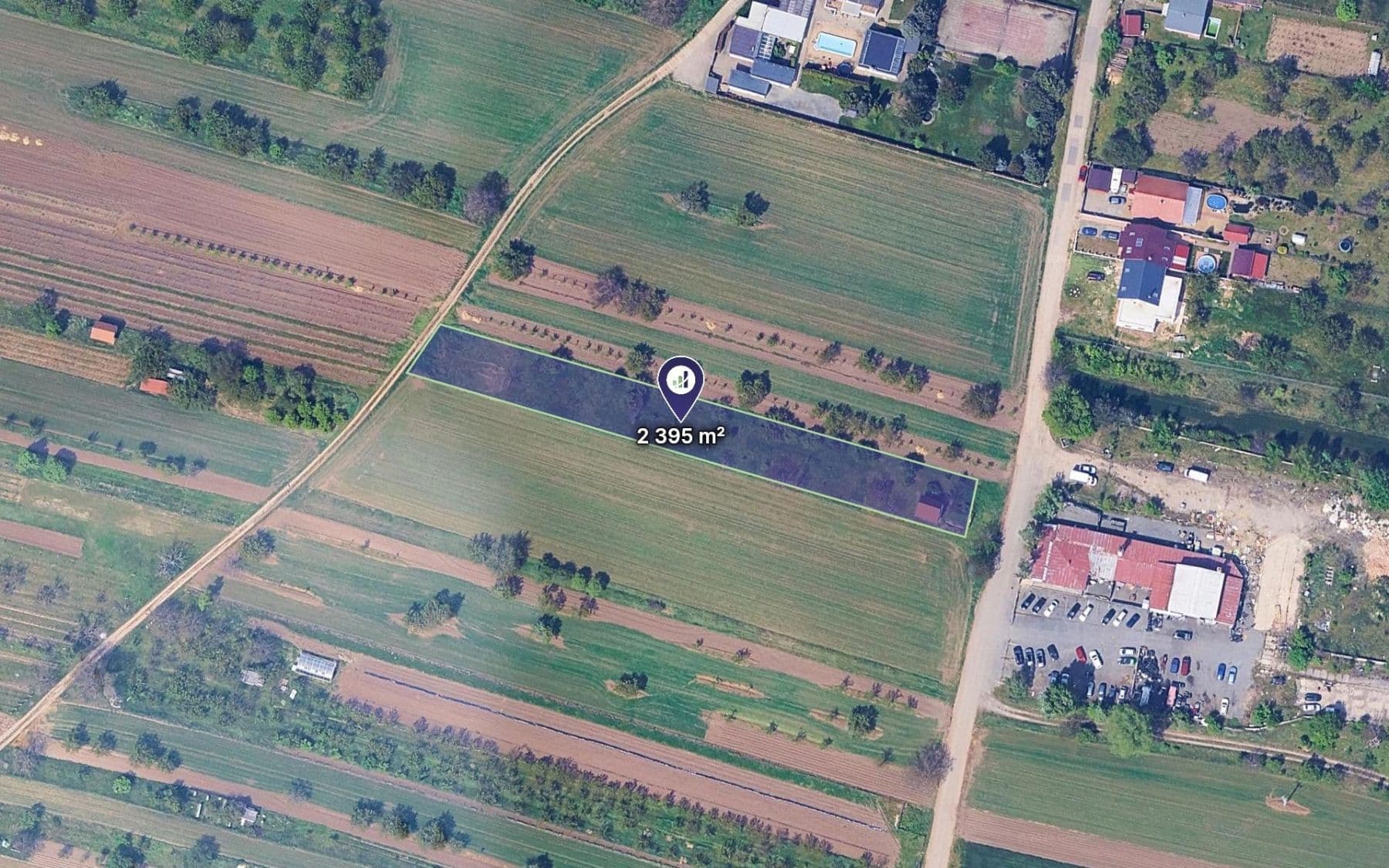 plot for sale, 2,415 m², Hrušovany u Brna, Jihomoravský Region plot for sale, 2,415 m², Hrušovany u Brna, Jihomoravský Region