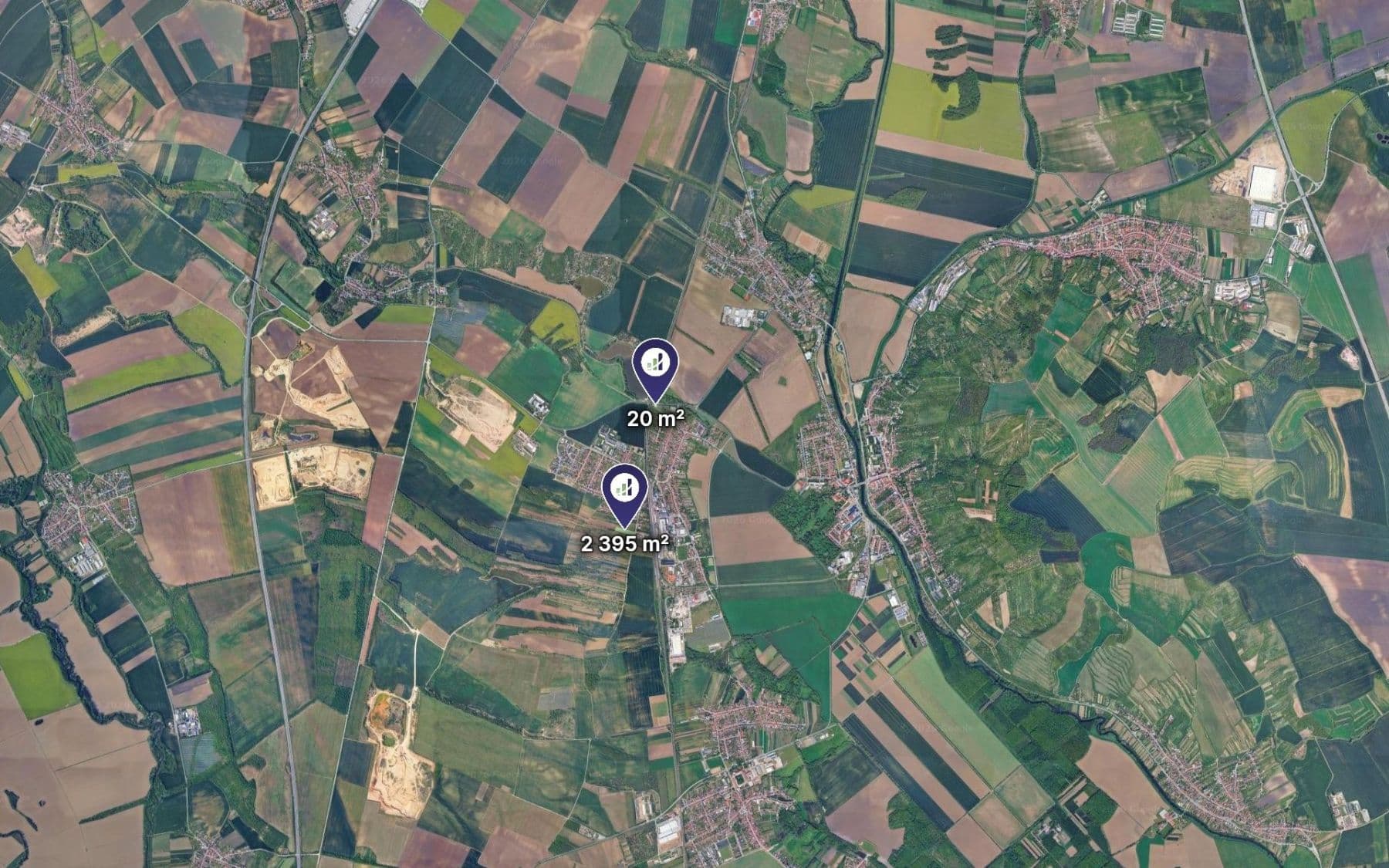 plot for sale, 2,415 m², Hrušovany u Brna, Jihomoravský Region plot for sale, 2,415 m², Hrušovany u Brna, Jihomoravský Region