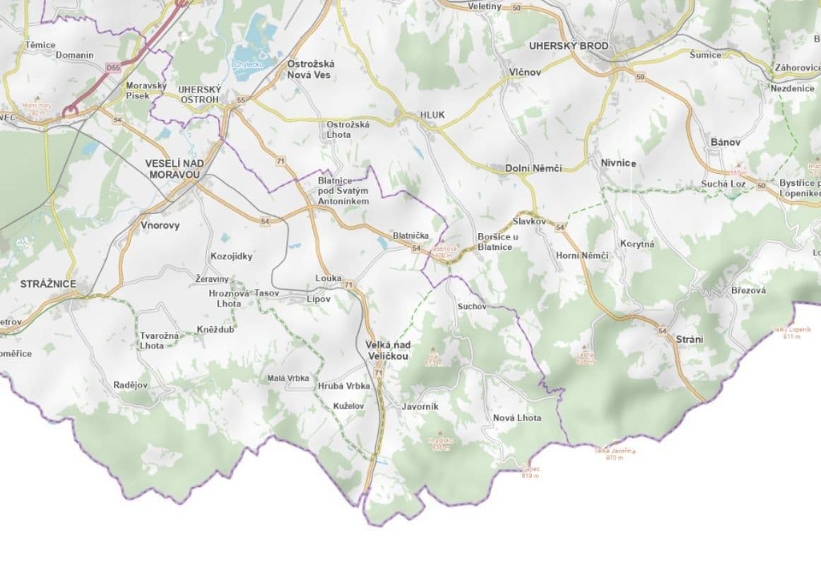 plot for sale, 2,276 m², Javorník, Jihomoravský Region plot for sale, 2,276 m², Javorník, Jihomoravský Region