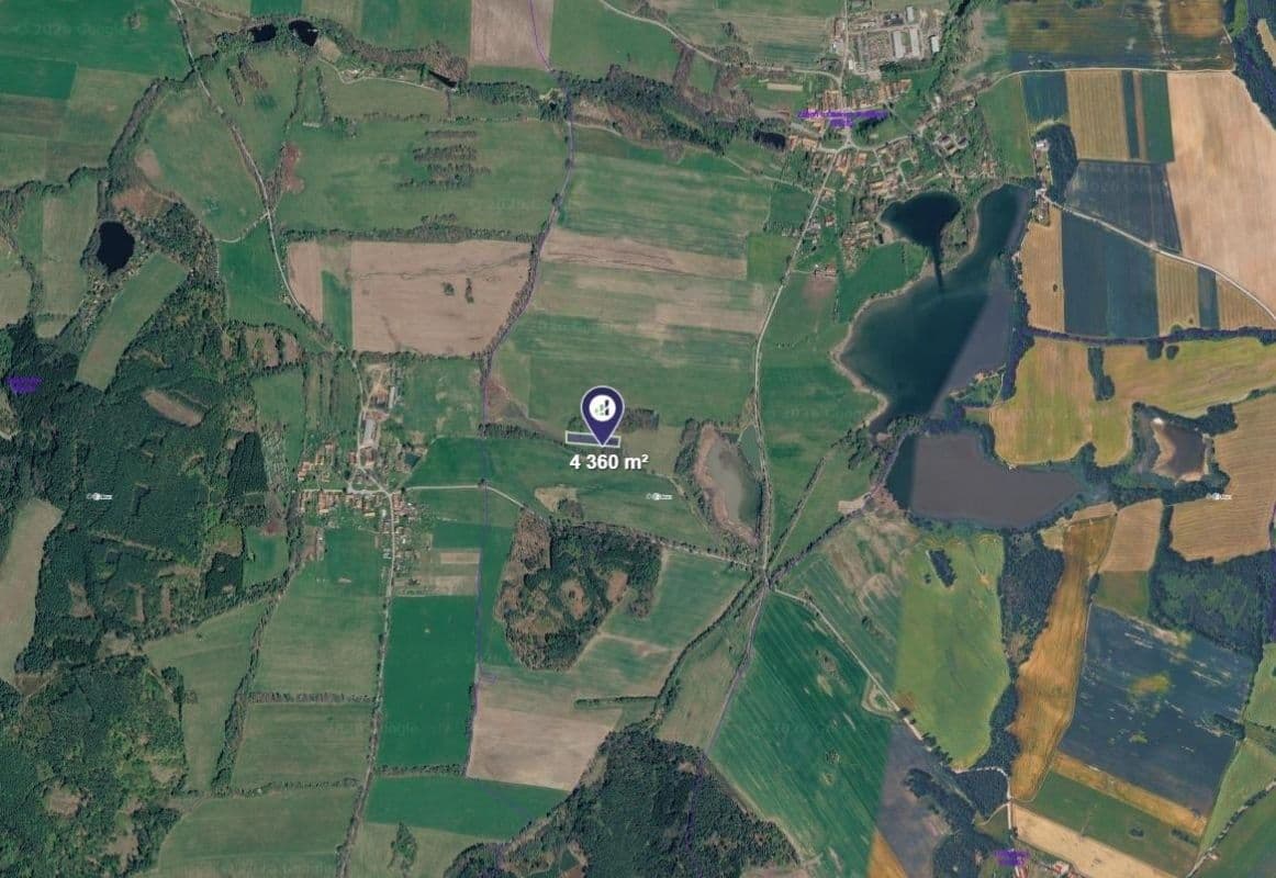 plot for sale, 4,360 m², Záboří, Jihočeský Region plot for sale, 4,360 m², Záboří, Jihočeský Region
