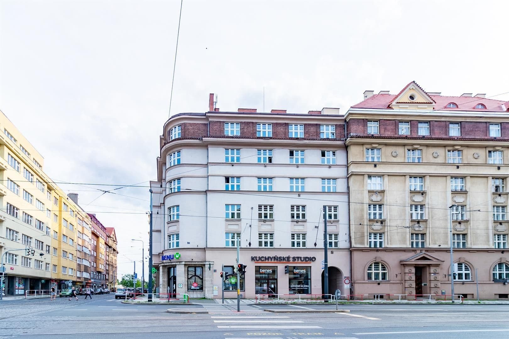 1 bedroom with open-plan kitchen flat to rent, 60 m², Vinohradská, Prague, Prague 1 bedroom with open-plan kitchen flat to rent, 60 m², Vinohradská, Prague, Prague