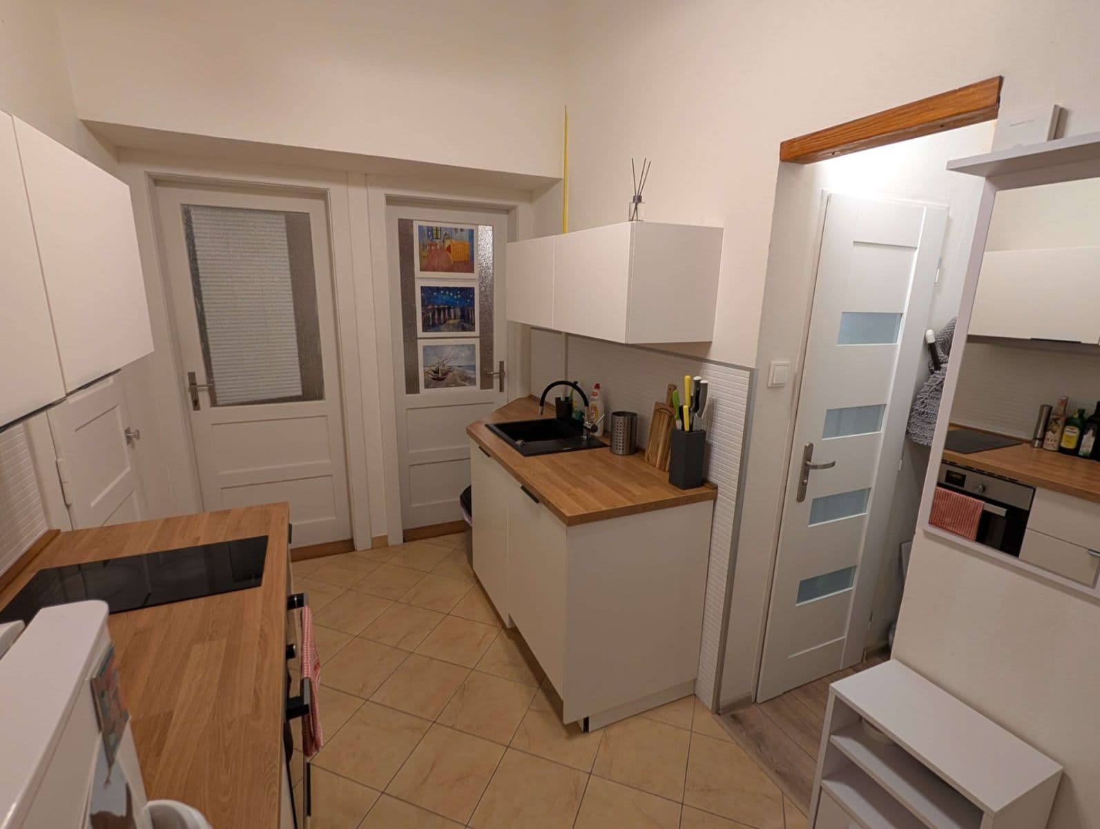 1 bedroom with open-plan kitchen flat to rent, 60 m², Vinohradská, Prague, Prague 1 bedroom with open-plan kitchen flat to rent, 60 m², Vinohradská, Prague, Prague